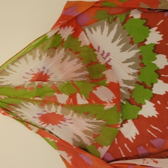 Multiples Top Multi Color Mid Sleeve  Size Medium - Picture 4 of 8